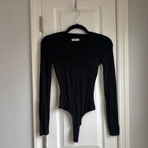 Madewell Crewneck Thong Bodysuit